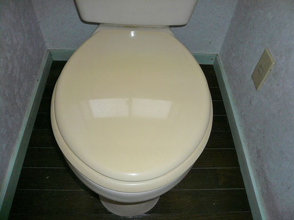 トイレリフォーム施工例　before